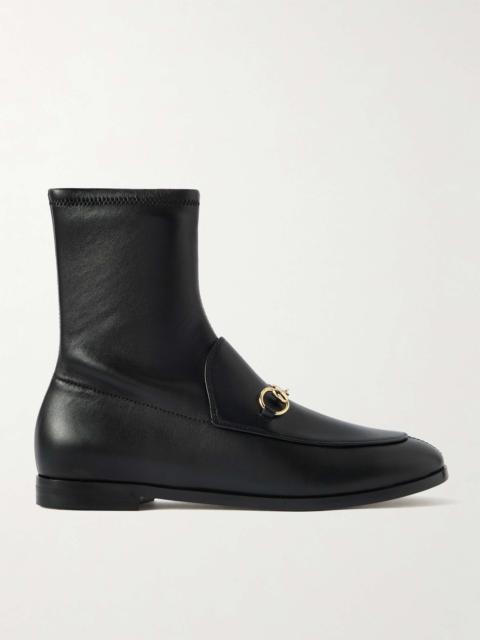 GUCCI Gucci Horsebit Jordaan Ankle Boots