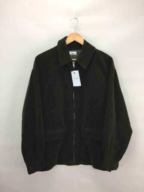 Other Designers Allege - green corduroy jacket