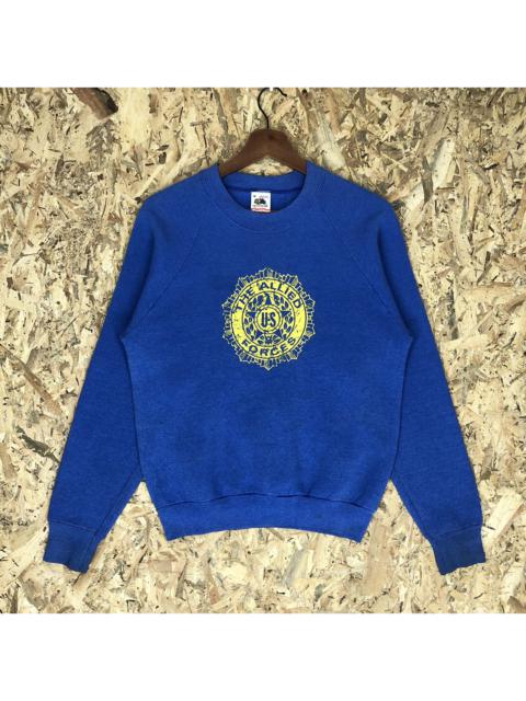 Other Designers Fruit Of The Loom - The Allied Us Forces By Fruit Of The Loom Sweatshirt