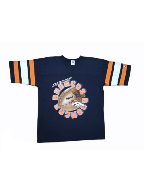 Other Designers Vintage - Vintage Raglan Tees Denver Broncos Official NFL