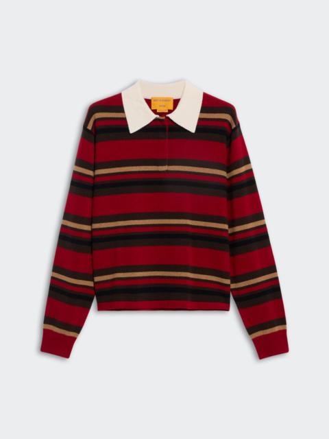 GUEST IN RESIDENCE Cropped Stripe Rugby