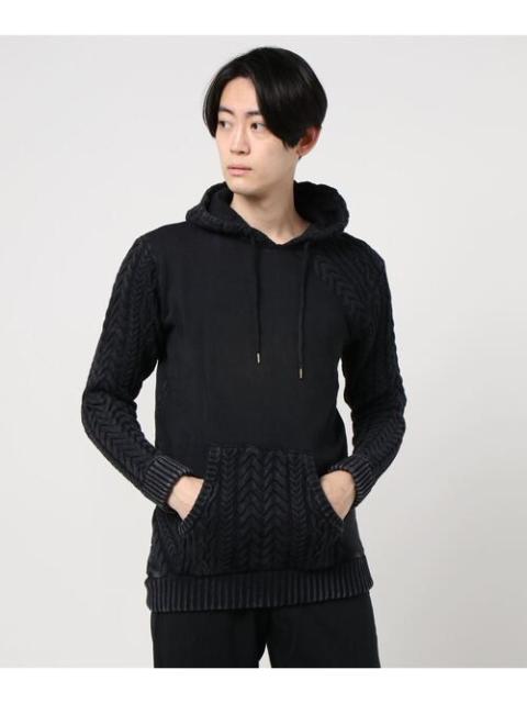 Other Designers If Six Was Nine - Japanese Heart Real Master Cable Knit Hoodie Zipper Rare