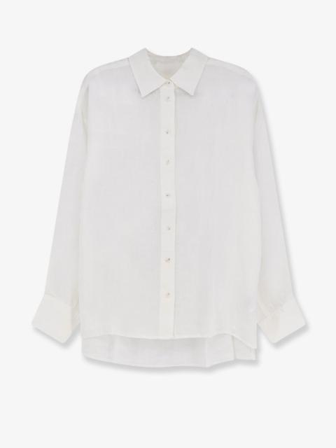 CLOSED Closed Linen Shirt White Women