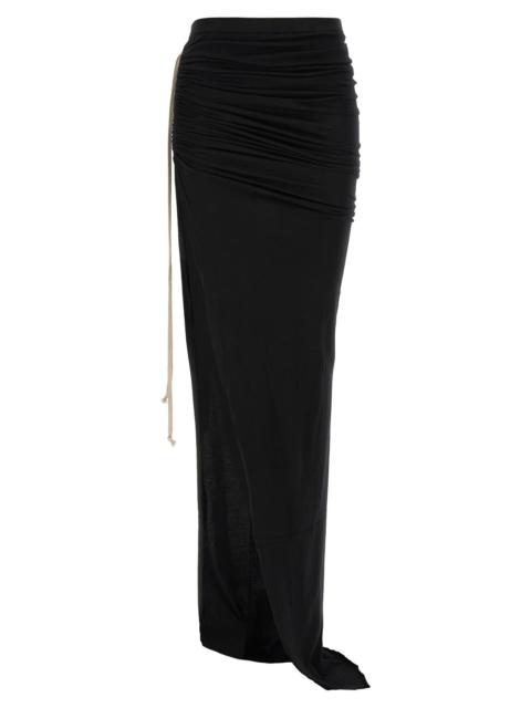 Rick Owens DRKSHDW Drkshdw Women 'Soft Edfu' Skirt