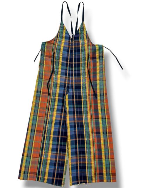 Other Designers Japanese Brand - Kriff Mayer Plaid Jumpsuit