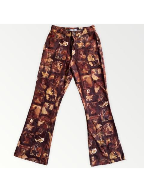 Jean Paul Gaultier Vintage JPG Roman Sculpture Print Pants
