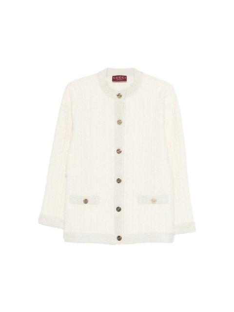 GUCCI Gucci Neutrals Jackets - Tweed Jackets Women