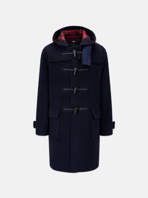 GLOVERALL Men's Morris Duffle Coat Navy Stewart