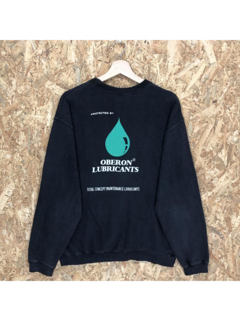 Other Designers Vintage - Vintage Oberon Lubricants Crewneck Sweatshirt