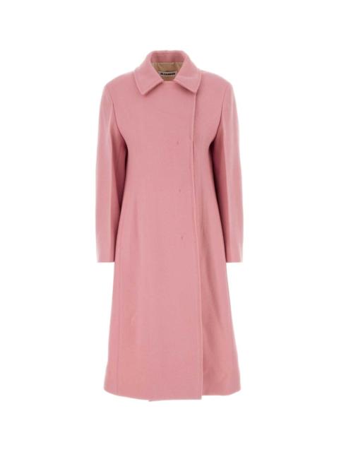 Jil Sander Jil Sander Women Pink Wool Coat