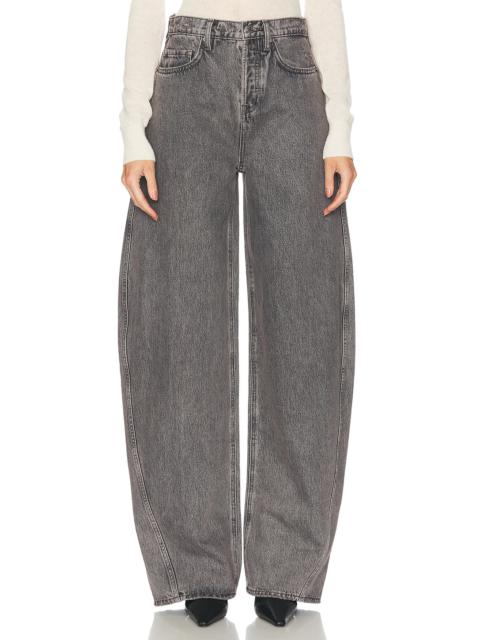GRLFRND x Emily Gemma Paola Barrel Leg Jean