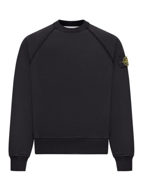 Stone Island CREW NECK SWEATSHIRT IN ORGANIC BRUSHED COTTON