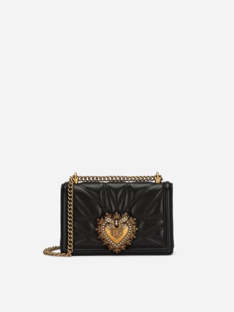 Dolce & Gabbana Medium Devotion bag in quilted nappa leather