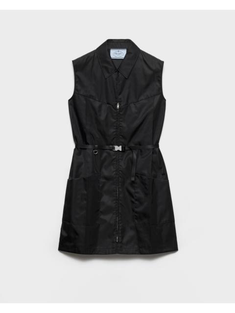 Prada Prada Short Dress In Re-nylon