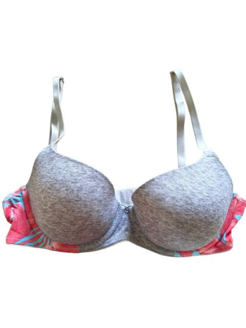 PINK Victoria's Secret Wear Everywhere Lightly Lined Bra Printed Gray 32C