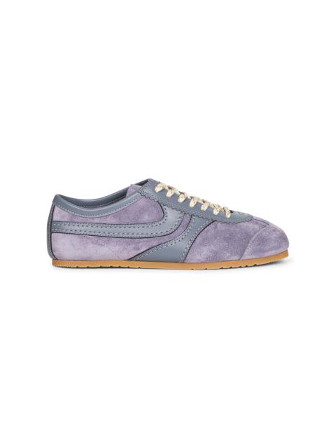 Dries Van Noten Mauve suede sneakers