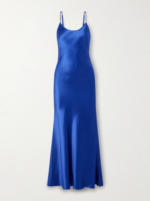 GABRIELA HEARST Jesaba Silk-satin Maxi Dress