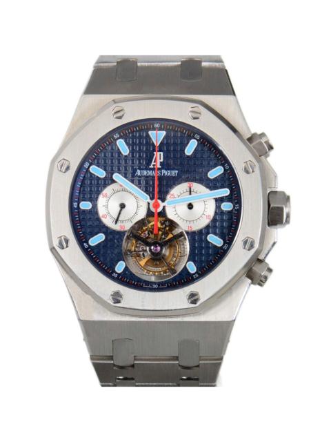 Audemars Piguet Audemars Piguet Royal Oak Tourbillon Blue Dial Stainless Steel Men's Watch 25977STOO1205ST01