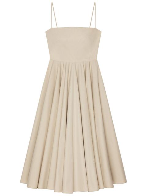 Givenchy Givenchy Women Sliced Long Dress In Poplin