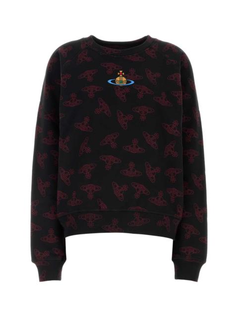 Vivienne Westwood Vivienne Westwood Women Printed Cotton Oversize Sweatshirt