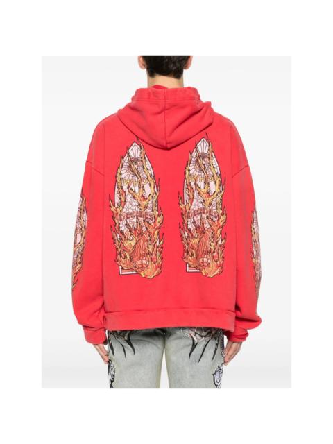 WHO DECIDES WAR Sweatshirts Red