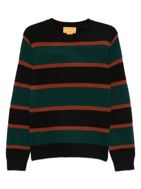 GUEST IN RESIDENCE striped crew-neck sweater