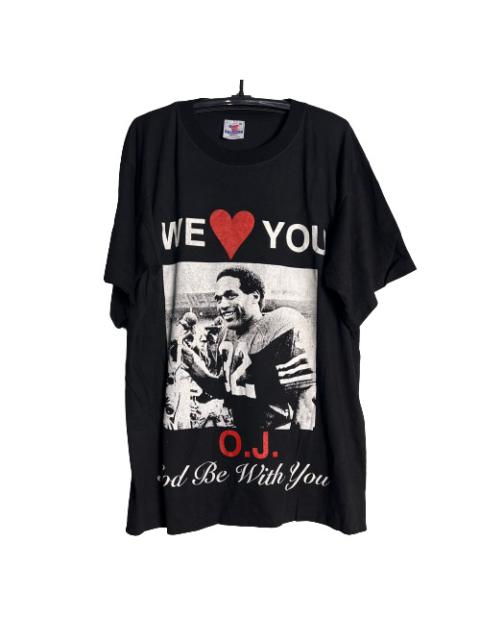 Other Designers Vintage - 🔥RARE🔥O.J Simpson We Love You Promo Shirt