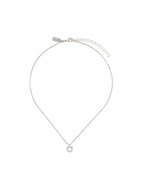 FERRAGAMO Ferragamo Women Gancini Crystal Necklace