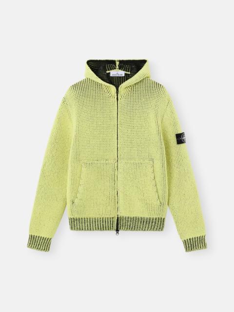 Stone Island 5100054 UV-REACTIVE_CHAIN STITCH HANDMADE EFFECT