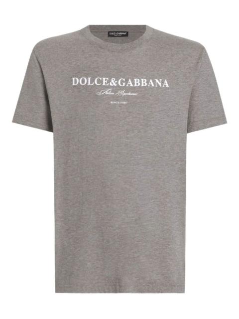 Dolce & Gabbana Short Sleeve Crew-Neck T-Shirt