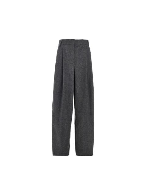 EMPORIO ARMANI FLANNEL PANTS WITH DARTS