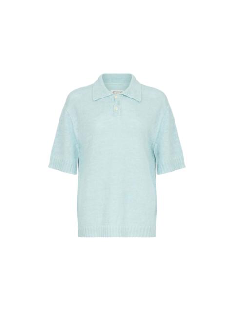Maison Margiela Maison Margiela Polo Shirt Light Blue