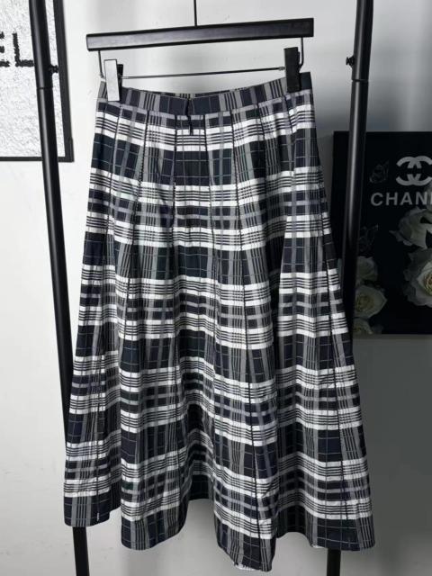 Dior Dior Houndstooth Long Skirt