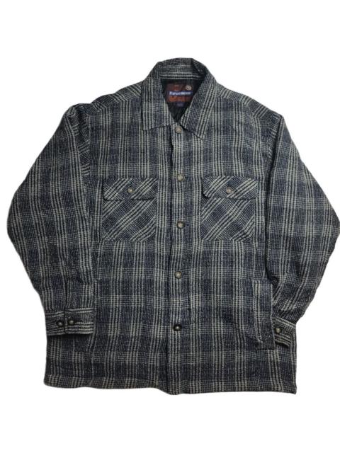 Other Designers Vintage - Forestmesse Jeans Plaid Shirt Jacket