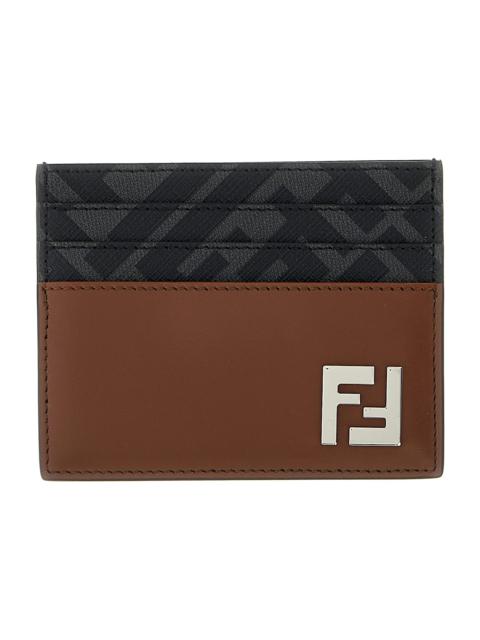FENDI 'squared Ff' Card Holder