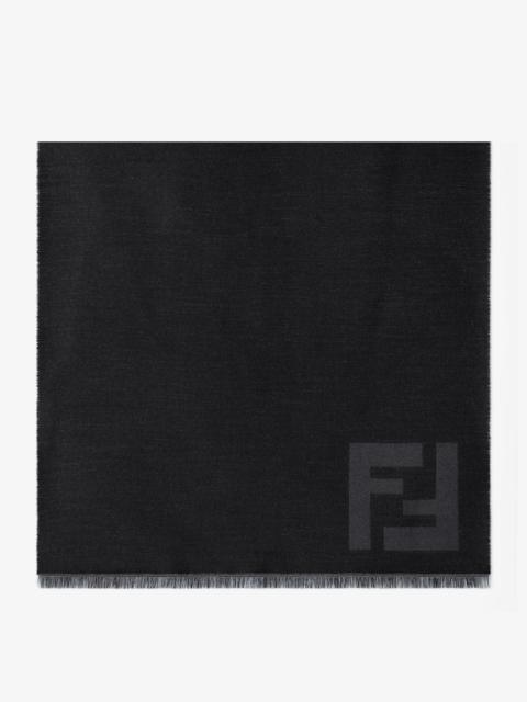 FENDI Scarf Black wool scarf