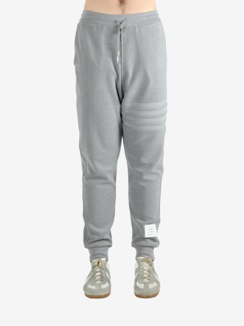 THOM BROWNE - Men Seamed In 4 Bar Stripe Sweatpants