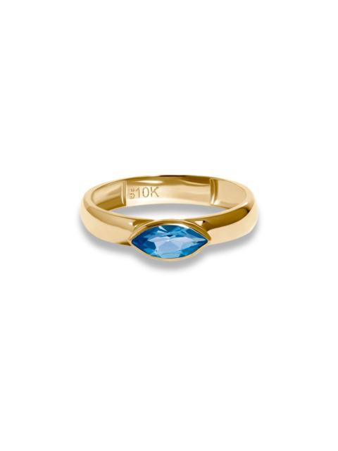 STONE AND STRAND Blue Skies Gallant Ring