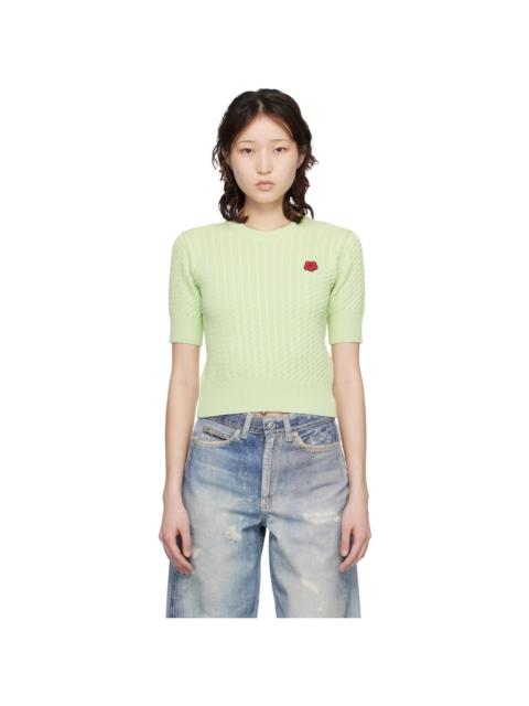 KENZO Green Kenzo Paris 'Boke Flower' Short Sleeve T-shirt