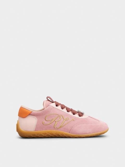 Roger Vivier Viv Low Sneakers in suede