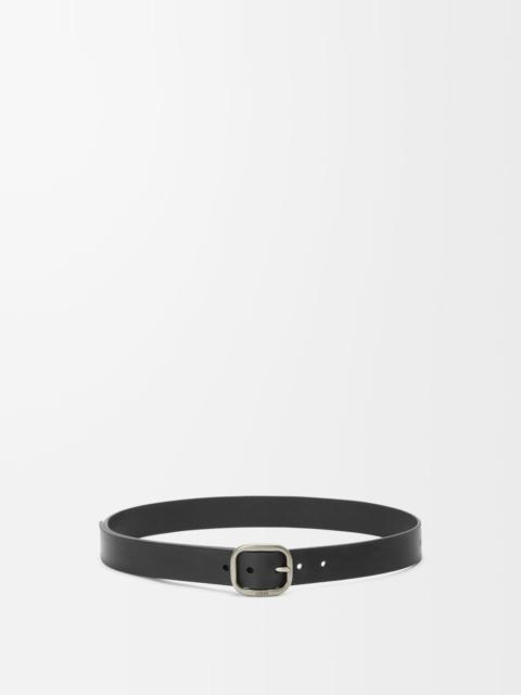 Loewe Rounded soft belt in classic calfskin