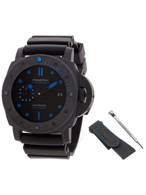 Panerai Pre-owned Panerai Luminor Submersible 1950 Carbotech Automatic Black Dial Men's Watch PAM01616