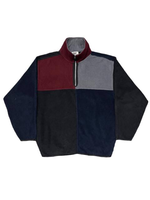 Other Designers Japanese Brand - Vintage Uomo Max Italian Fleece Pullover Half Zipper
