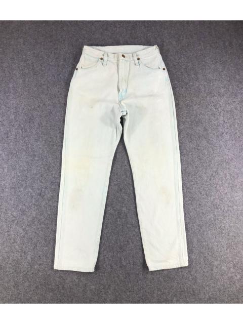 Other Designers Vintage - Vintage Wrangler Jeans Faded Green Wash Denim KJ554