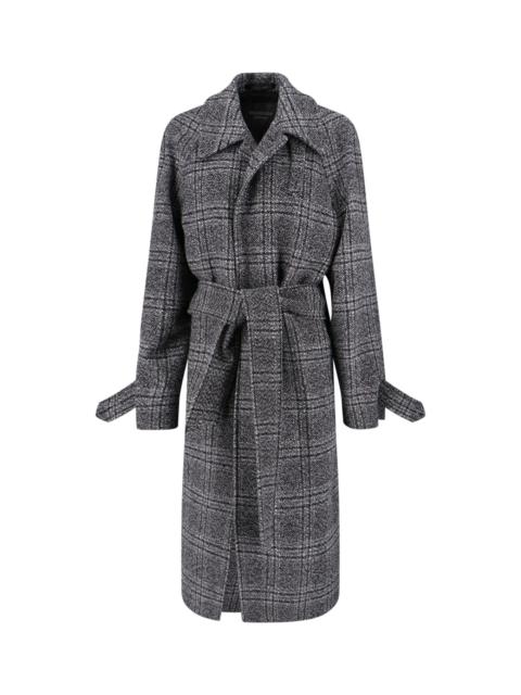 BALENCIAGA 'one Layer' Wool Coat