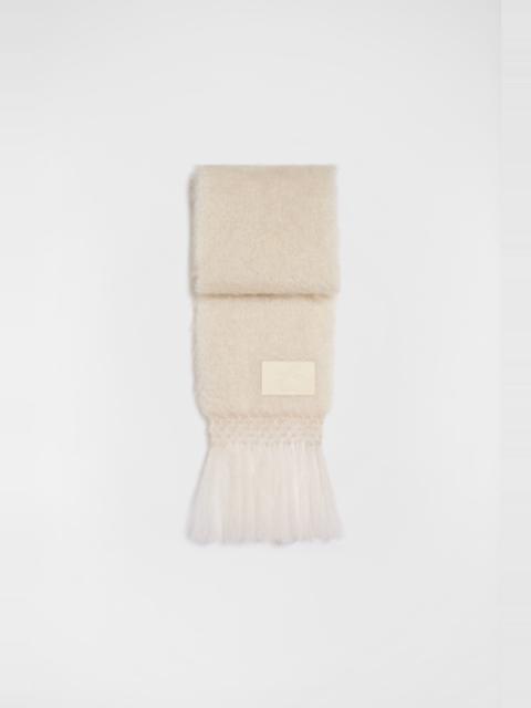 Jil Sander Horse Wool Blend Scarf