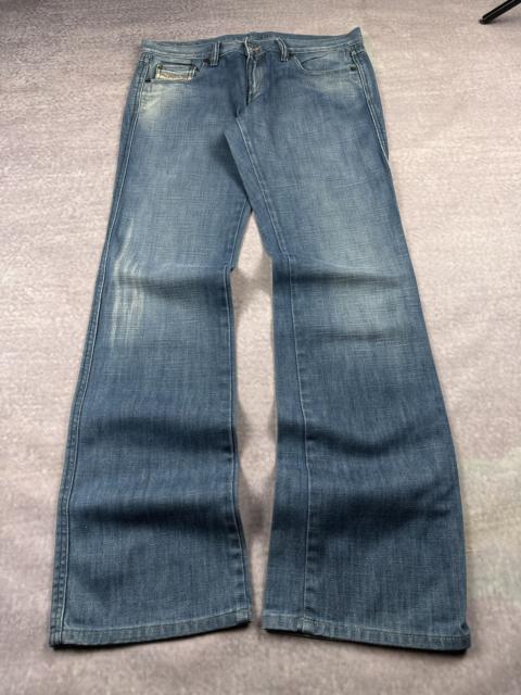 Other Designers Le Grande Bleu (L.G.B.) - Vintage Y2K LGB IfSixWasNine Style Diesel Flared Denim Jeans