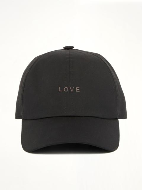 Rick Owens "Love" Baseball Cap in Black