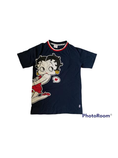 Other Designers Vintage Betty Boop Side Big Print T-Shirt