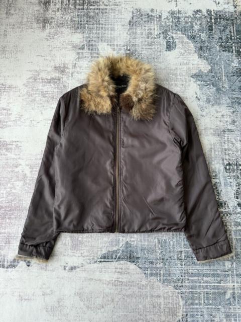 Other Designers Vintage - In The Attic Punk Poem Riot Fur LGB Inner Jacket